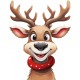 Sticker decorativ, Ren, Maro, 1370STK-9 Sticker decorativ, Ren, Maro, 1370STK-9