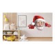 Sticker decorativ, Mos Craciun, Rosu, 1371STK-8 Sticker decorativ, Mos Craciun, Rosu, 1371STK-8