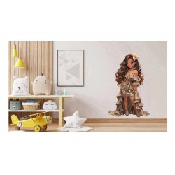 Sticker decorativ, Printesa, Maro, 1372STK-1 Sticker decorativ, Printesa, Maro, 1372STK-1