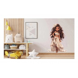 Sticker decorativ, Printesa, Maro, 1372STK-2 Sticker decorativ, Printesa, Maro, 1372STK-2
