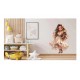 Sticker decorativ, Printesa, Alb, 1372STK-7