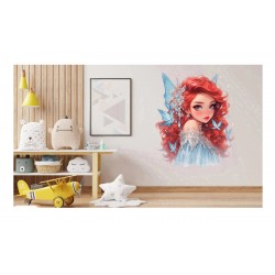 Sticker decorativ, Printesa, 78 cm, 1373STK Sticker decorativ, Printesa, 78 cm, 1373STK