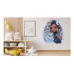 Sticker decorativ, Printesa, 75 cm, 1373STK-14 Sticker decorativ, Printesa, 75 cm, 1373STK-14