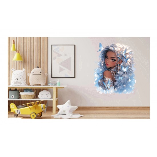 Sticker decorativ, Printesa, 75 cm, 1373STK-3