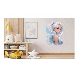 Sticker decorativ, Printesa, 76 cm, 1373STK-4 Sticker decorativ, Printesa, 76 cm, 1373STK-4