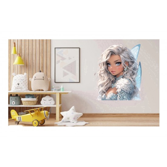 Sticker decorativ, Printesa, 75 cm, 1373STK-8