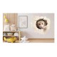 Sticker decorativ, Maimuta, Gri, 1375STK-5 Sticker decorativ, Maimuta, Gri, 1375STK-5