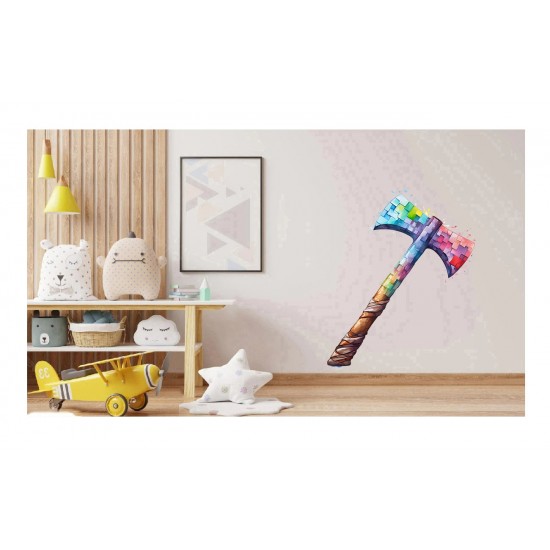 Sticker decorativ, Minecraft, Maro, 1376STK-11 Sticker decorativ, Minecraft, Maro, 1376STK-11