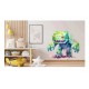 Sticker decorativ, Minecraft, Verde, 1376STK-13 Sticker decorativ, Minecraft, Verde, 1376STK-13
