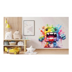 Sticker decorativ, Minecraft, Multicolor, 1376STK-14