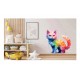Sticker decorativ, Minecraft, Roz, 1376STK-3 Sticker decorativ, Minecraft, Roz, 1376STK-3