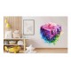 Sticker decorativ, Minecraft, Roz, 1376STK-5