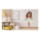 Sticker decorativ, Printesa, Turcoaz, 1378STK-12 Sticker decorativ, Printesa, Turcoaz, 1378STK-12