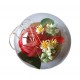 Aranjament floral cu Luminite si Muzicuta, Multicolor, 15 cm, MM9868
