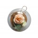 Aranjament floral cu Luminite si Muzicuta, Multicolor, 15 cm, MM9870