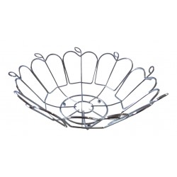 Cos pentru fructe, Argintiu, 26.5 cm, HML38