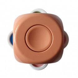 Fidget Spinner, 3 în 1 Magic Gyro, 7 cm, Roz, LTOY9