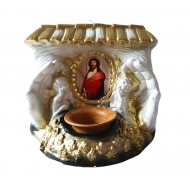 Suport Lumanare, Isus Hristos, 17 cm, GXL036