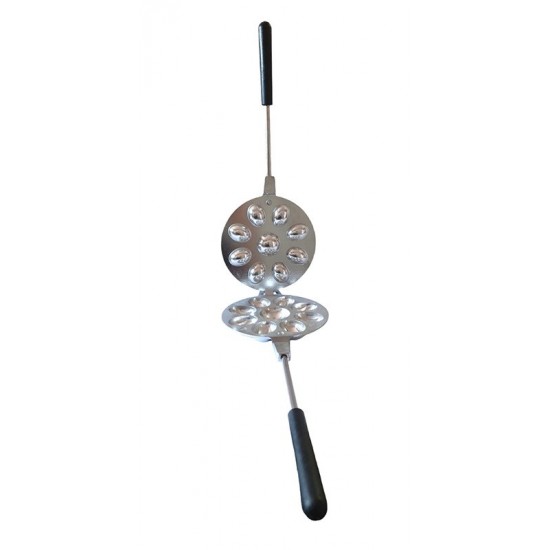 Forma prajituri nuci cu 9 orificii, Argintiu, 40 cm, HML37