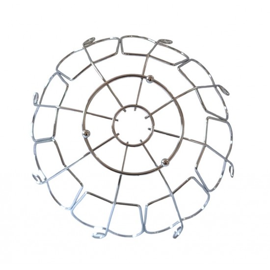 Cos pentru fructe, Argintiu, 26.5 cm, HML38 Cos pentru fructe, Argintiu, 26.5 cm, HML38