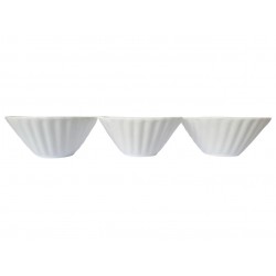 Set 3 Boluri de servire, Alb, 12 cm, 216G-2