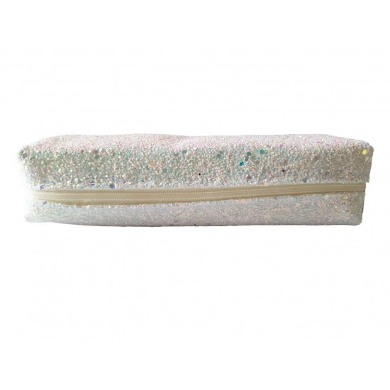 Penar pentru copii cu Sclipici, Alb, 21 cm, LTOY39