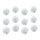 Set 12  cuiere pentru baie sau bucatarie, Transparent, HML3