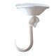 Set 4 cuiere pentru baie sau bucatarie, Alb, VT303
