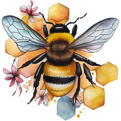 Sticker decorativ, Albina, Galben, 61 cm, 1257STK-2
