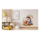Sticker decorativ, Arici, Multicolor, 64 cm, 1276STK