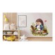 Sticker decorativ, Arici, Multicolor, 67 cm, 1276STK-1
