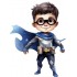 Sticker decorativ Baiat Supererou, Albastru, 81 cm, 1309STK-7