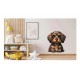 Sticker decorativ, Catel, Maro, 80 cm, 1212STK