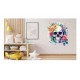 Sticker decorativ, Craniu, Multicolor, 63 cm, 1274STK-1