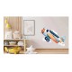 Sticker decorativ, Elicopter, Albastru, 90 cm, 1286STK-1
