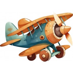 Sticker decorativ, Elicopter, Maro, 86 cm, 1286STK-3