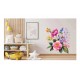 Sticker decorativ, Flori, Multicolor, 60 cm, 1216STK-3