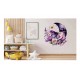 Sticker decorativ, Fluture, Mov, 62 cm, 1272STK-5