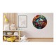 Sticker decorativ, Fluture, Multicolor, 60 cm, 1278STK