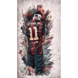 Sticker decorativ, Fotbalist, Negru, 90 cm, 1364STK-6