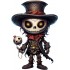 Sticker decorativ, Halloween, Negru, 88 cm, 1337STK-2