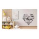 Sticker decorativ, Mama, Negru, 68 cm, 1238STK-1