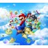 Sticker decorativ, Mario, Albastru,1365STK