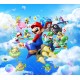 Sticker decorativ, Mario, Albastru,1365STK