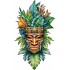 Sticker decorativ, Masca, Multicolor, 90 cm, 1288STK-3