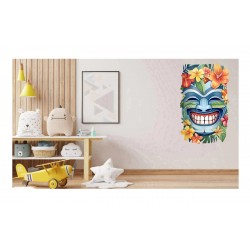 Sticker decorativ, Masca, Multicolor, 90 cm, 1288STK Sticker decorativ, Masca, Multicolor, 90 cm, 1288STK