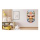 Sticker decorativ, Masca, Multicolor, 90 cm, 1288STK-9 Sticker decorativ, Masca, Multicolor, 90 cm, 1288STK-9