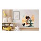 Sticker decorativ, Mica Printesa, Albastru, 62 cm, 1282STK-2 Sticker decorativ, Mica Printesa, Albastru, 62 cm, 1282STK-2