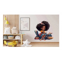 Sticker decorativ, Mica Printesa, Multicolor, 67 cm, 1280STK-7