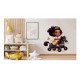 Sticker decorativ, Mica Printesa, Negru, 65 cm, 1280STK-2